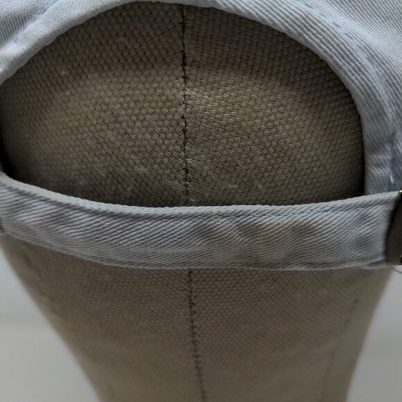 American Needle Men's Slideback Hat Light Blue Adjustable Embroidered Logo - Picture 8 of 12